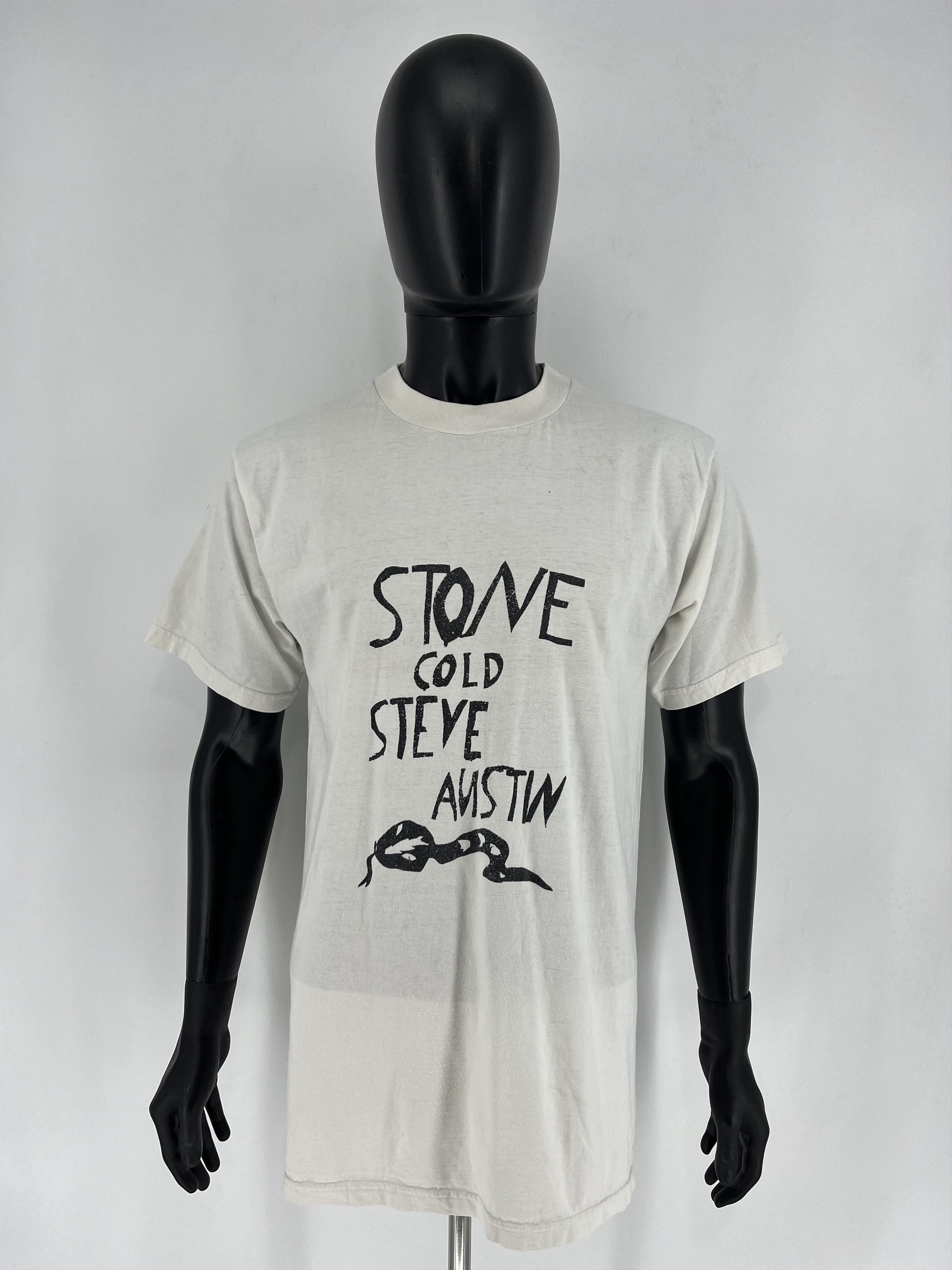 Vintage × WWE × WWF Vintage Y2K Stone Cold Steve Austin Tee Shirt Size US XXL / EU 58 / 5 - 2 Thumbnail