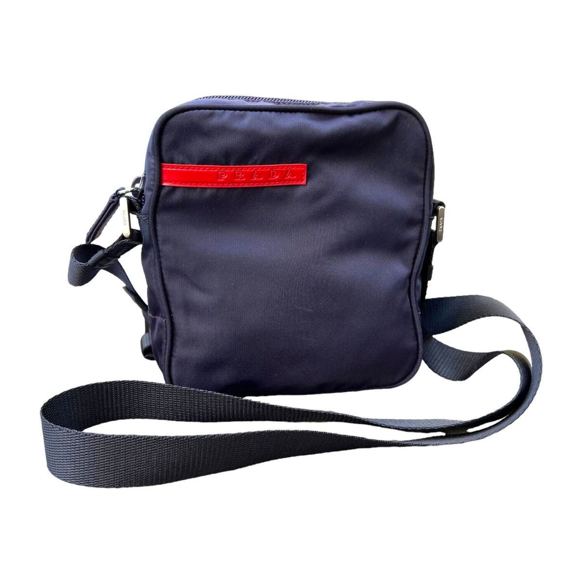 image of Prada Sport Nylon Crossbody Bag in Purple, Women's