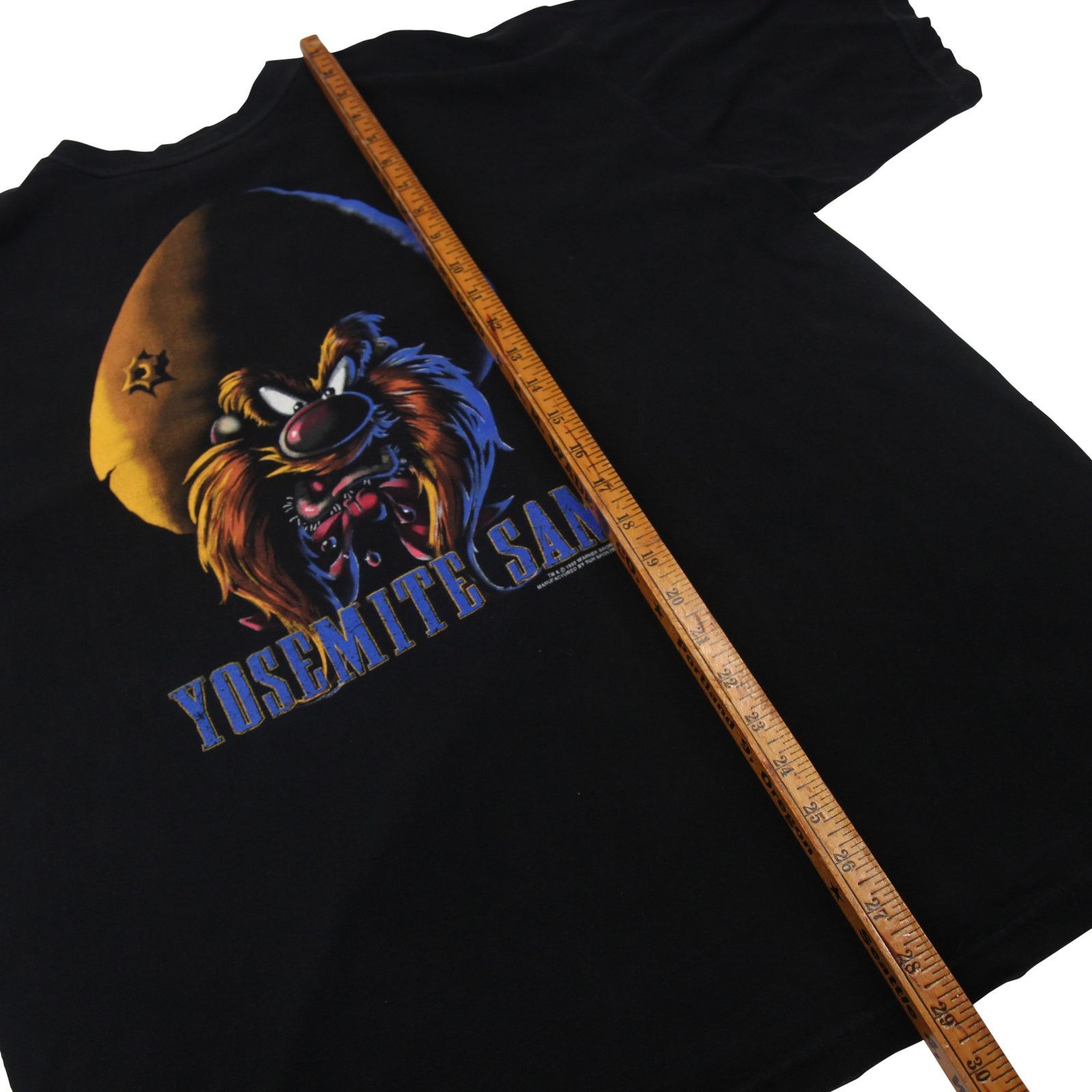 Vintage × Warner Bros Vintage 1993 Warner Bros Yosemite Sam Graphic T Shirt Size US XL / EU 56 / 4 - 7 Thumbnail