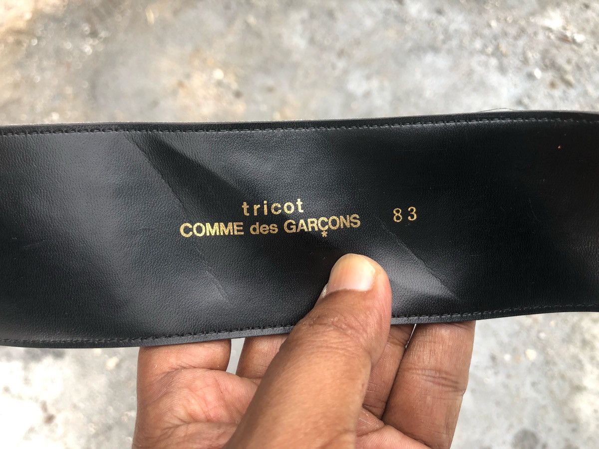 Comme des Garcons × Tricot Comme des Garcons 💕Hot CDG Tricot Abstrack Flower Belts ❤️ Size ONE SIZE - 3 Thumbnail