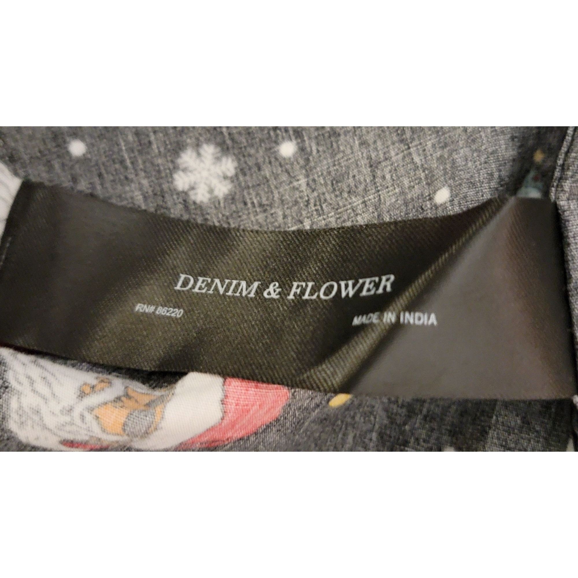 Denim & Flower Denim & Flower Mens Christmas Santa Shirt 100% Cotton Button Size US L / EU 52-54 / 3 - 7 Thumbnail