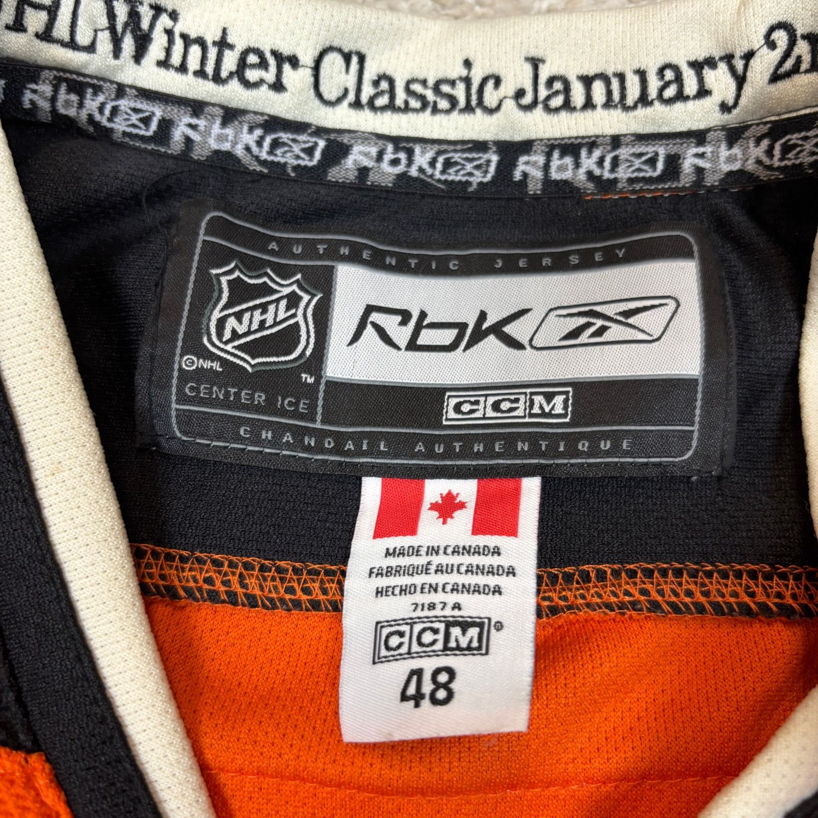 Reebok Reebok Philadelphia Flyers Talbot #27 Winter Classic Jersey Size US M / EU 48-50 / 2 - 5 Thumbnail
