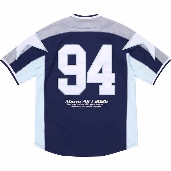Supreme Supreme Stars Baseball Jersey Size US L / EU 52-54 / 3 - 4 Thumbnail