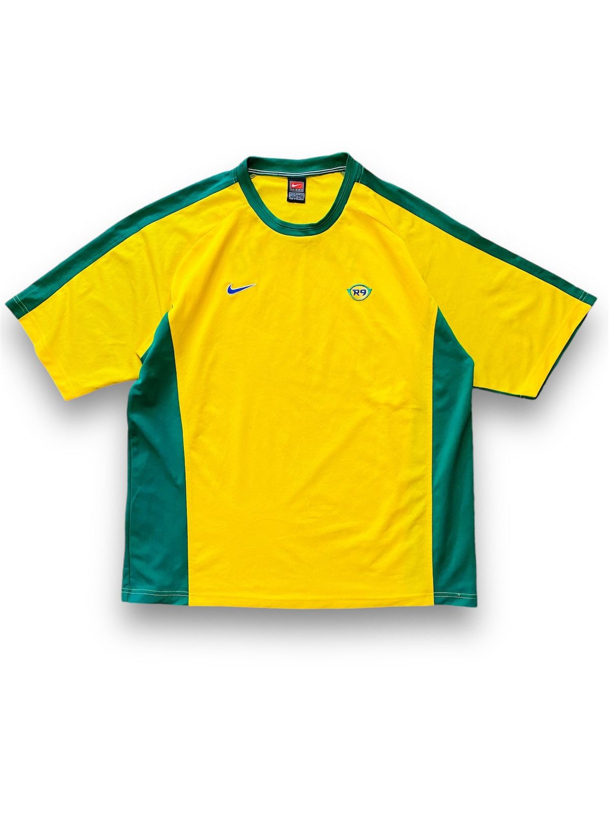 Nike Ronaldo R9 Vintage Y2K Shirt Brazil Rare 1998/00