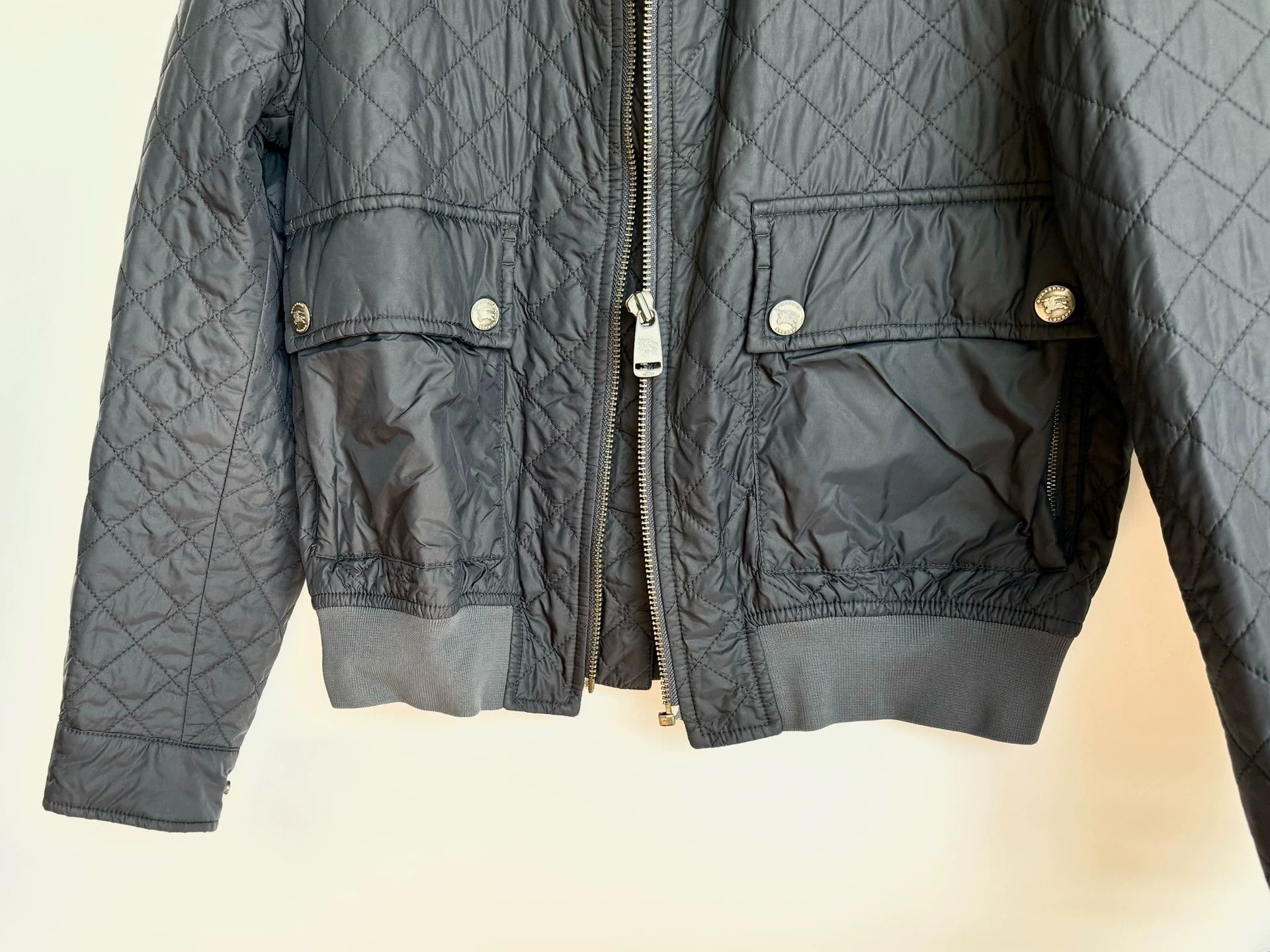 Burberry Burberry Quilted Nylon Down Jacket Nova Check L Size US L / EU 52-54 / 3 - 6 Thumbnail