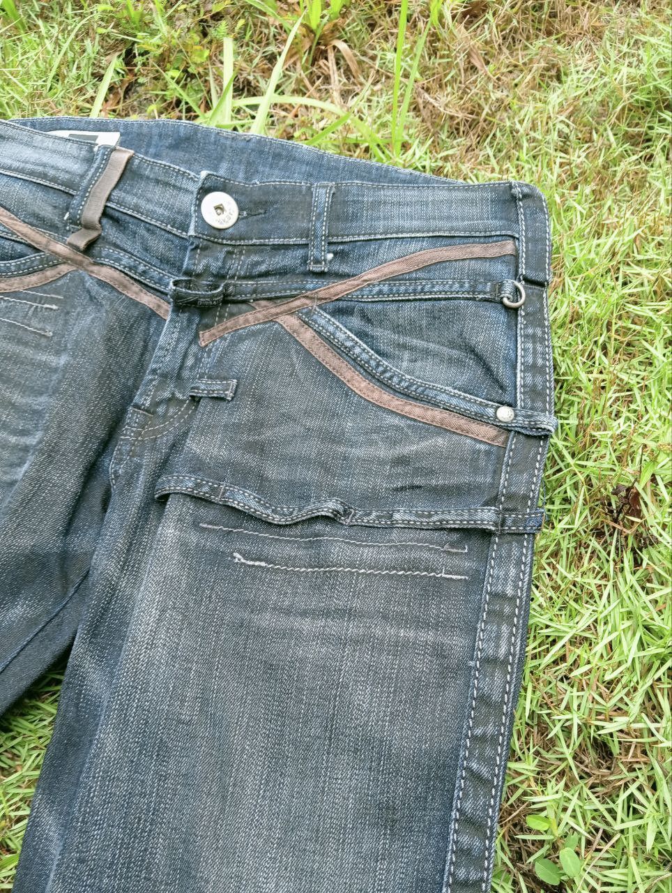 Marithe + Francois Girbaud JAPANESE MARITHE FRANCOIS GIRBAUD JEANS Size US 32 / EU 48 - 6 Thumbnail