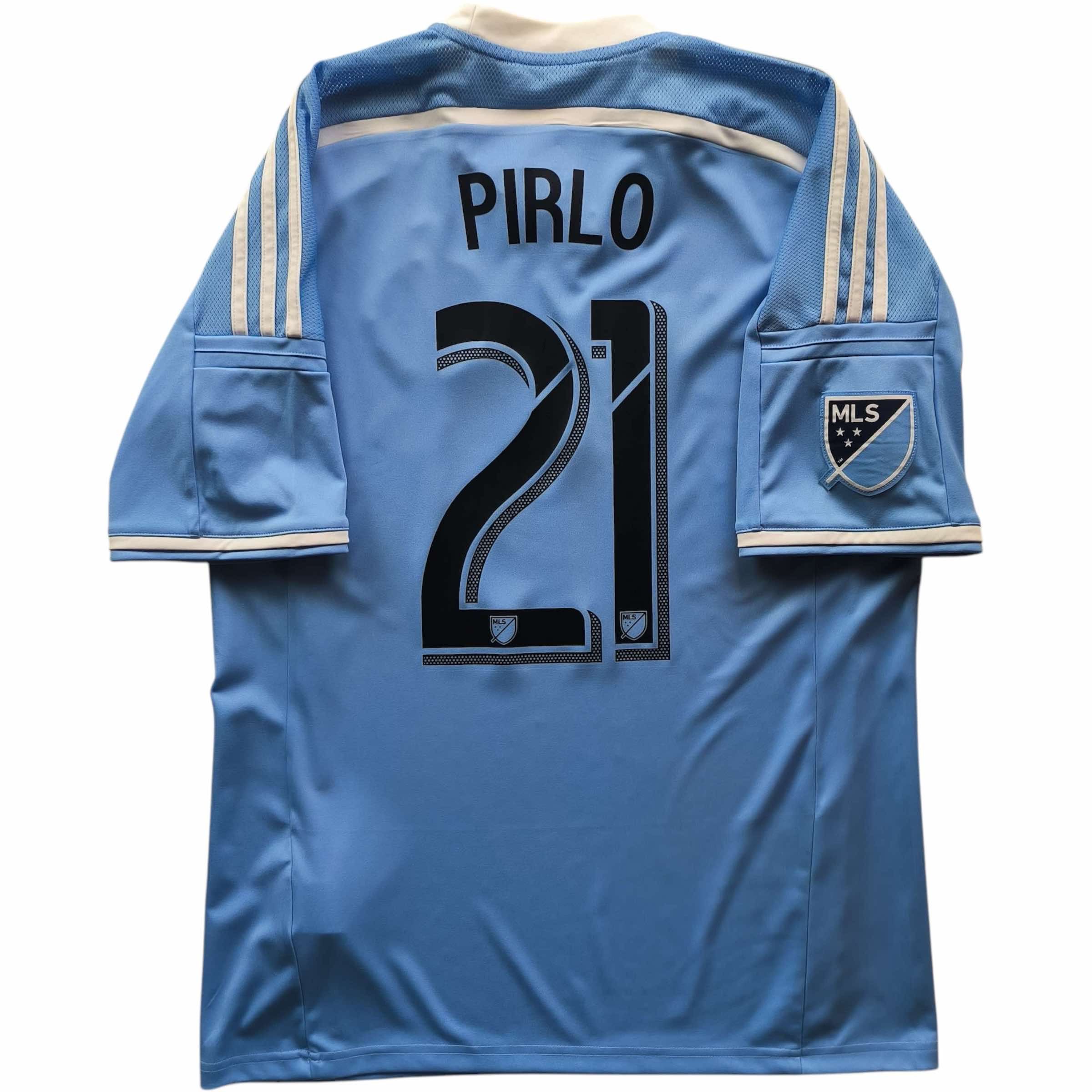 Adidas New York City 2015-17 home Pirlo football jersey size M Size US M / EU 48-50 / 2 - 1 Thumbnail