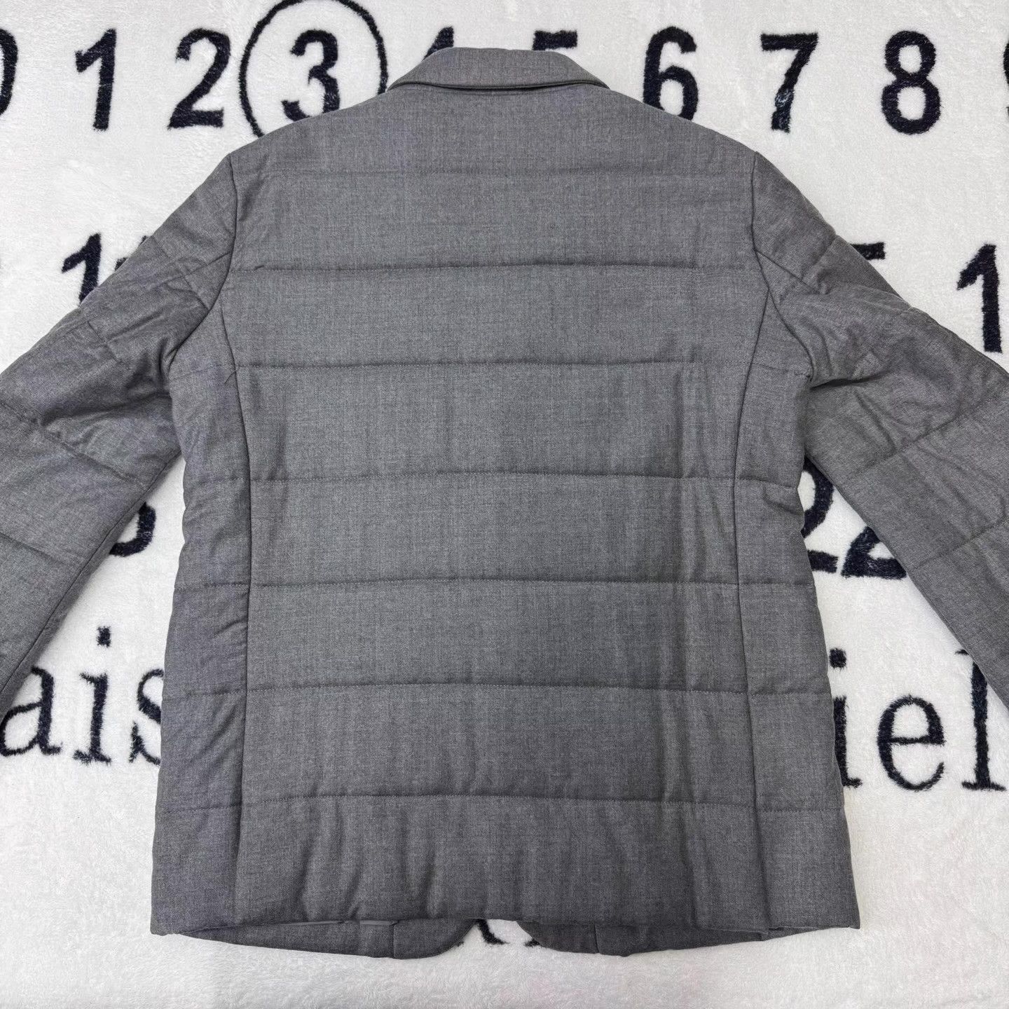 Lacoste Lacoste Grey Blazer Style Padded Coat Q10 Size 52R - 3 Thumbnail