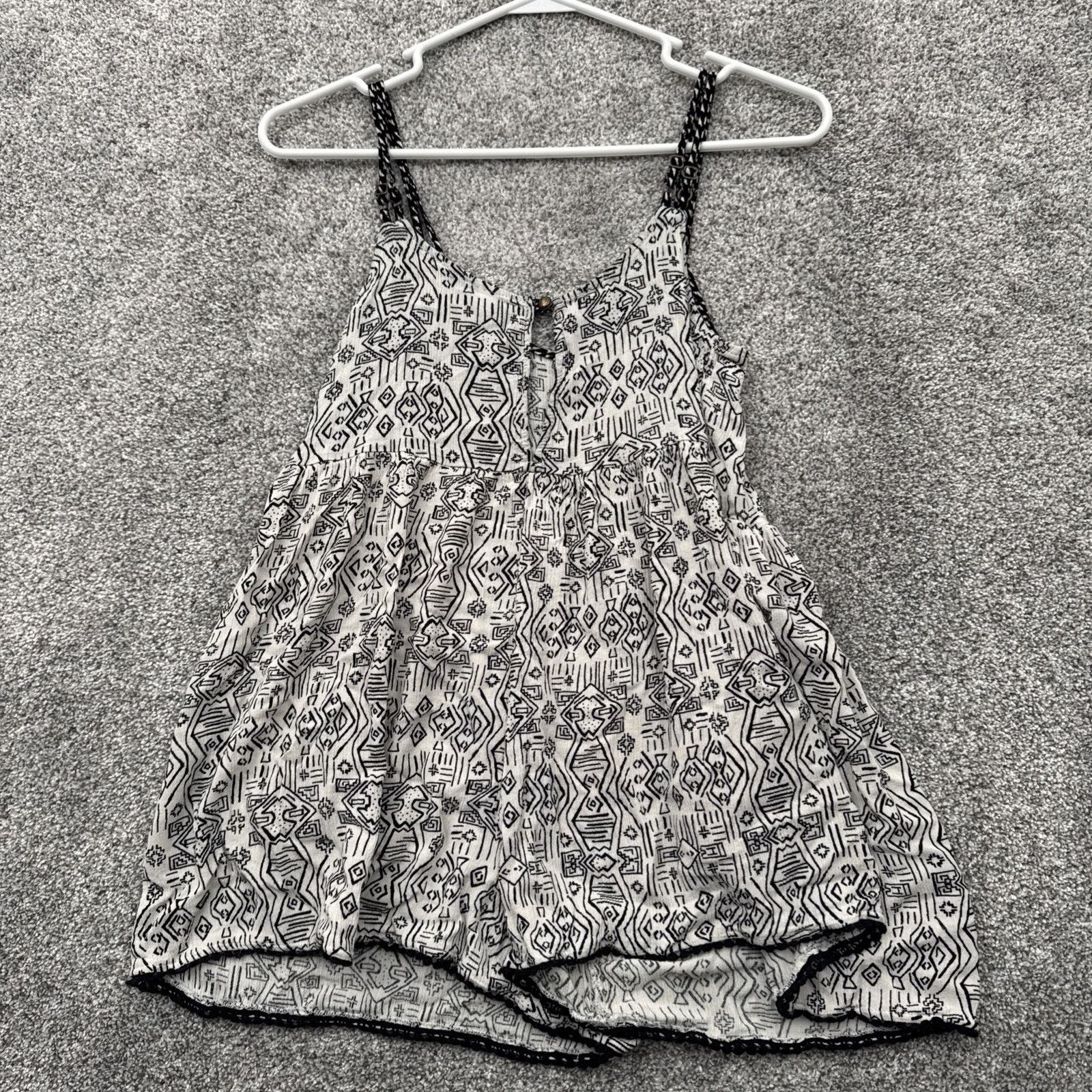 Other Boho Romper Womens S Festival Hippie Southwestern Tribal Y2K Size 26" / US 2 / IT 38 - 7 Thumbnail