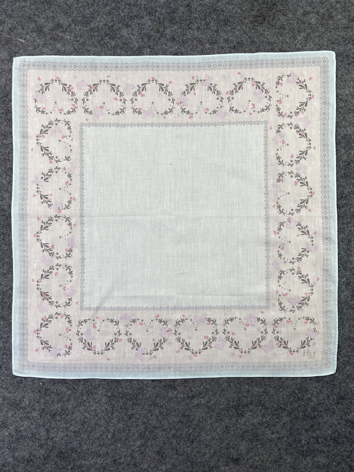 Hanae Mori × Vintage Hanae Mori Handkerchief / Bandana / Neckerchief-B298 Size ONE SIZE - 3 Thumbnail