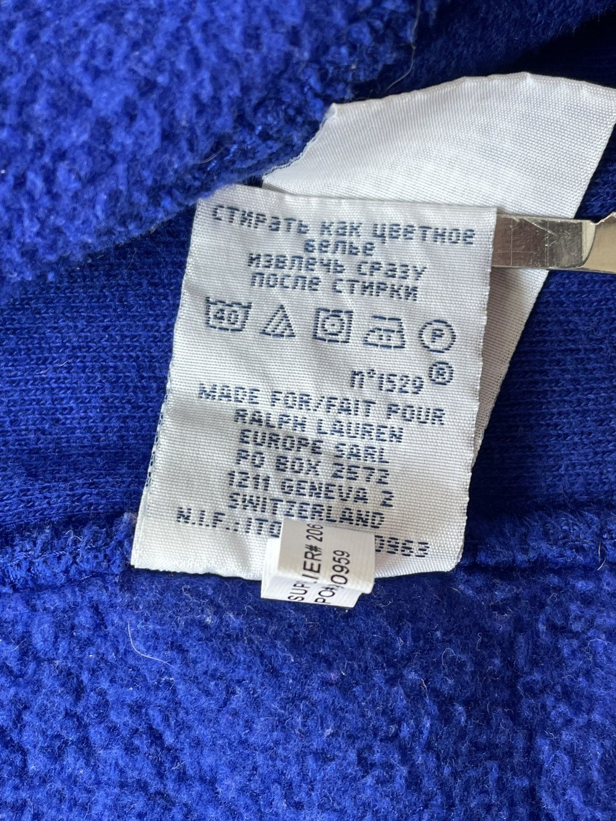 Polo Ralph Lauren Vintage Polo Ralph Lauren Zip Up Hoodie Basic Logo 90s Y2K Size US L / EU 52-54 / 3 - 8 Thumbnail