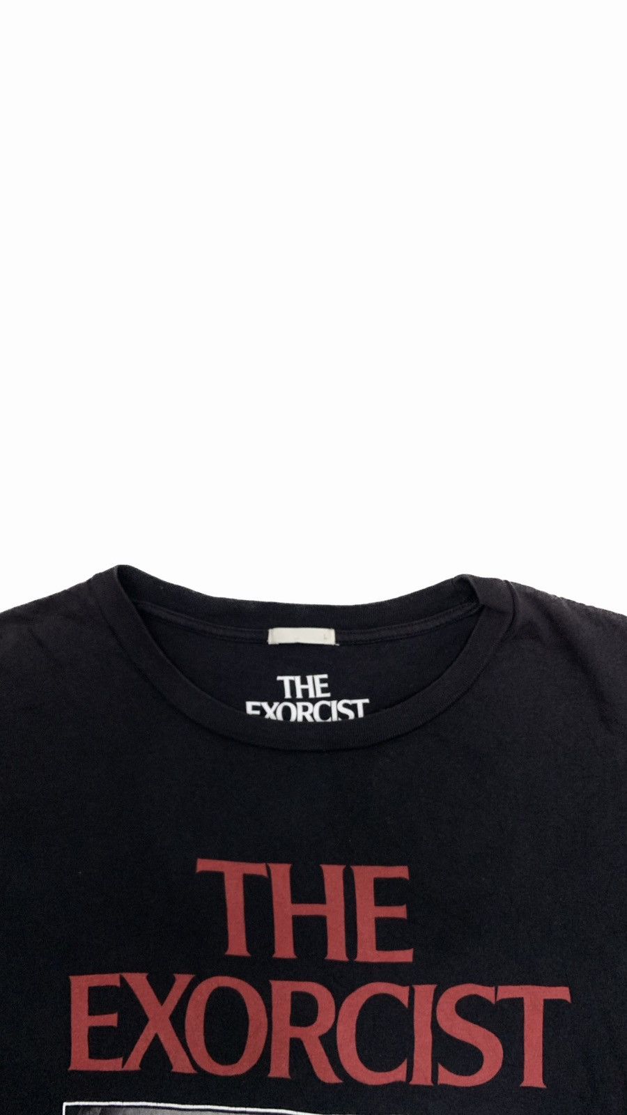 GU × Vintage Vintage Rare 1973 The Exorcist Horrors Movie T-Shirt by GU Size US L / EU 52-54 / 3 - 4 Thumbnail