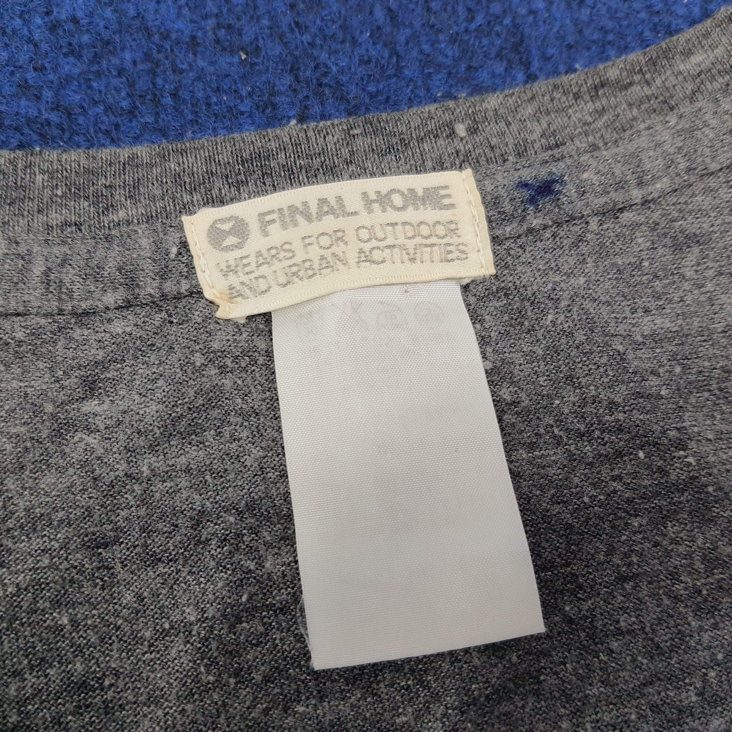 Final Home × Issey Miyake × Japanese Brand Vintage Final Home by Issey Miyake Designer Tshirt Size US M / EU 48-50 / 2 - 4 Thumbnail