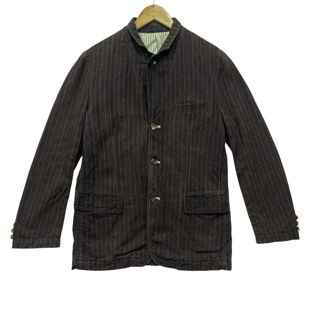 Comme des Garcons CDG Comme des GARCONS AD 2005 stripe Blazer Size US M / EU 48-50 / 2 - 2 Thumbnail