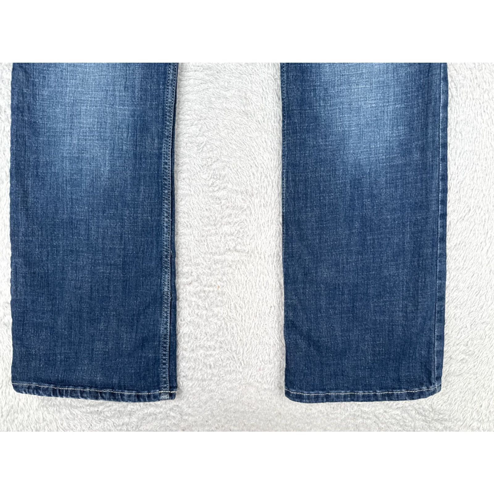 Wrangler Wrangler Jeans Juniors Blue Denim Bootcut Cotton Blend Mid Rise 34x30 Wrangler Retro 90s Womens Jeans Size 38" / US 16 / IT 52 - 2 Thumbnail
