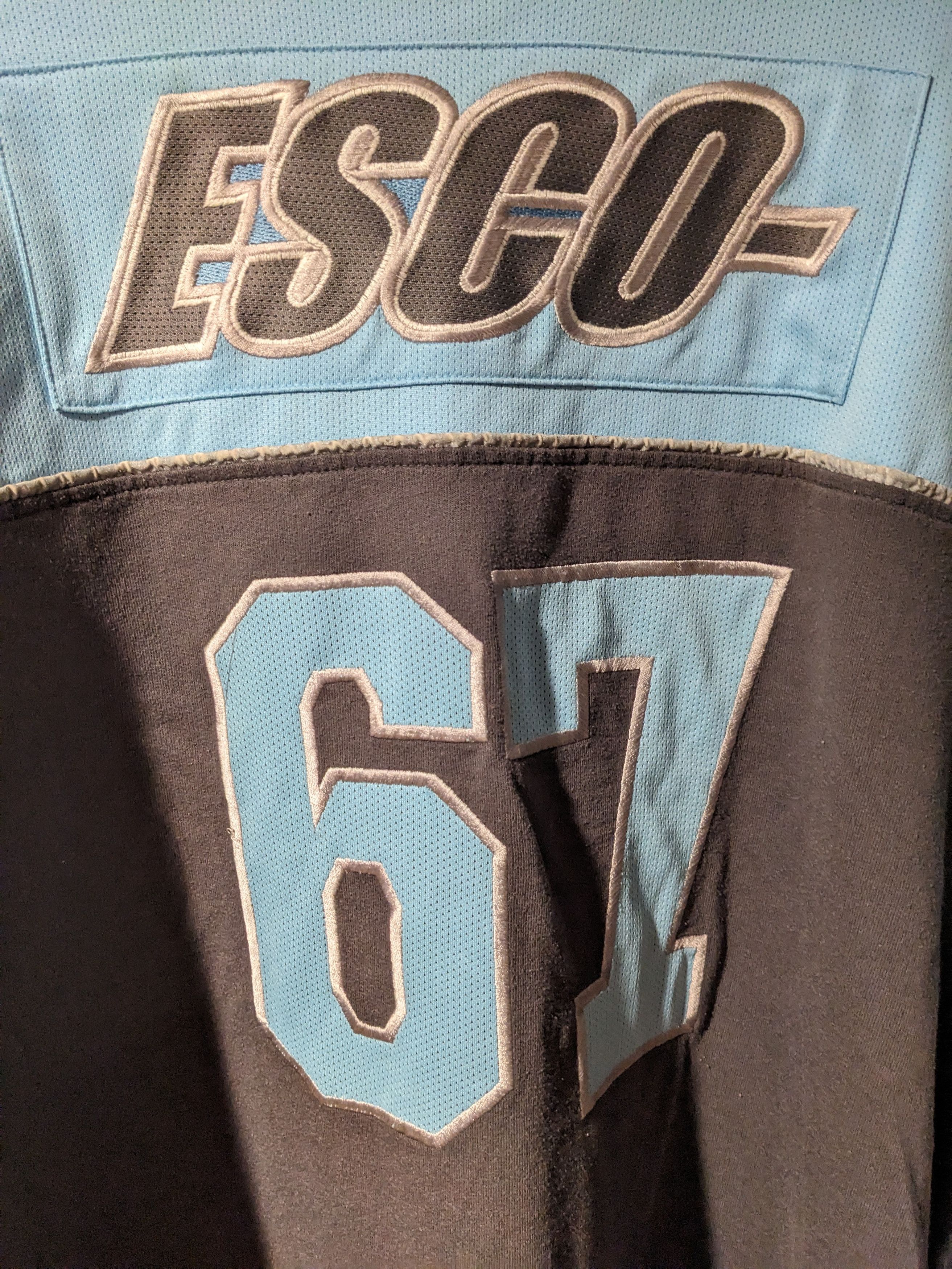 Ecko Unltd. × Vintage Vintage Willie Esco 3/4 Sleeve Heavyweight Jersey T-Shirt Size US XXL / EU 58 / 5 - 9 Thumbnail