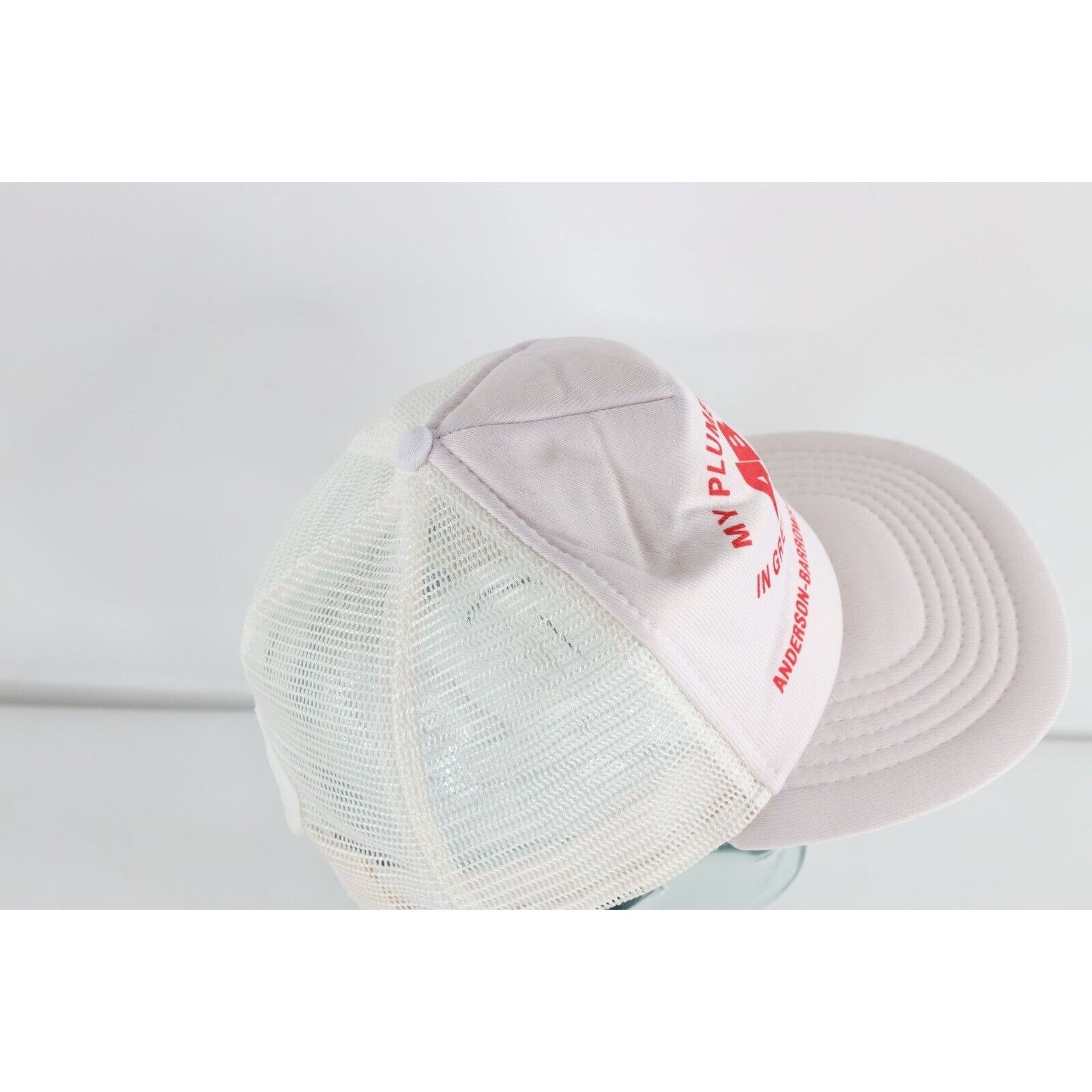 Vintage Vintage 80s Plumber My Plumbings In Great Shape Hat Size ONE SIZE - 7 Thumbnail