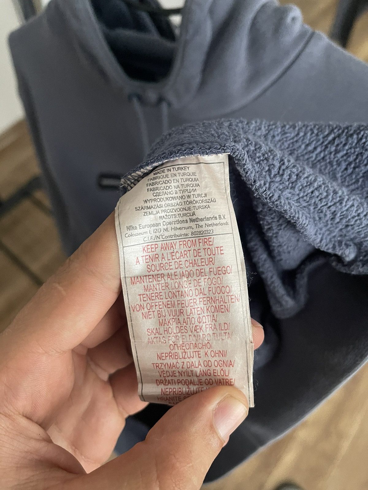 Other Nike Vintage Hoodie Big Logo 90s Faded Distressed Size US S / EU 44-46 / 1 - 9 Thumbnail