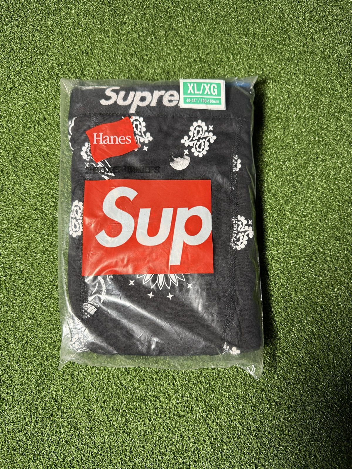 Supreme Supreme Boxer Briefs and Navy Shit Bandana | Grailed