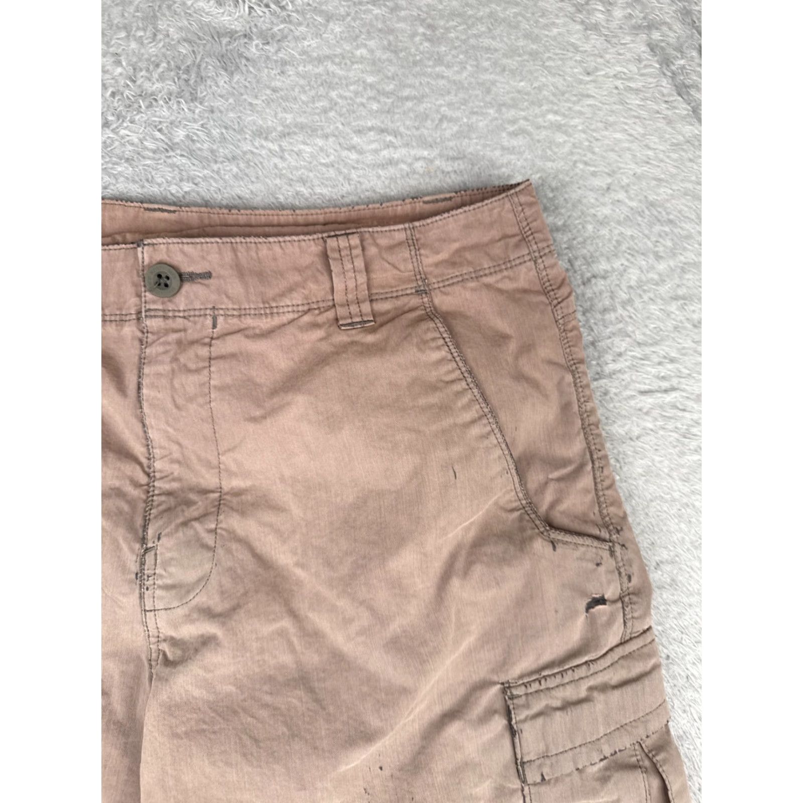 The North Face The North Face Brown Cargo Shorts 32 Regular Cotton Lightweight Quick Dry Mens Size US 32 / EU 48 - 5 Thumbnail