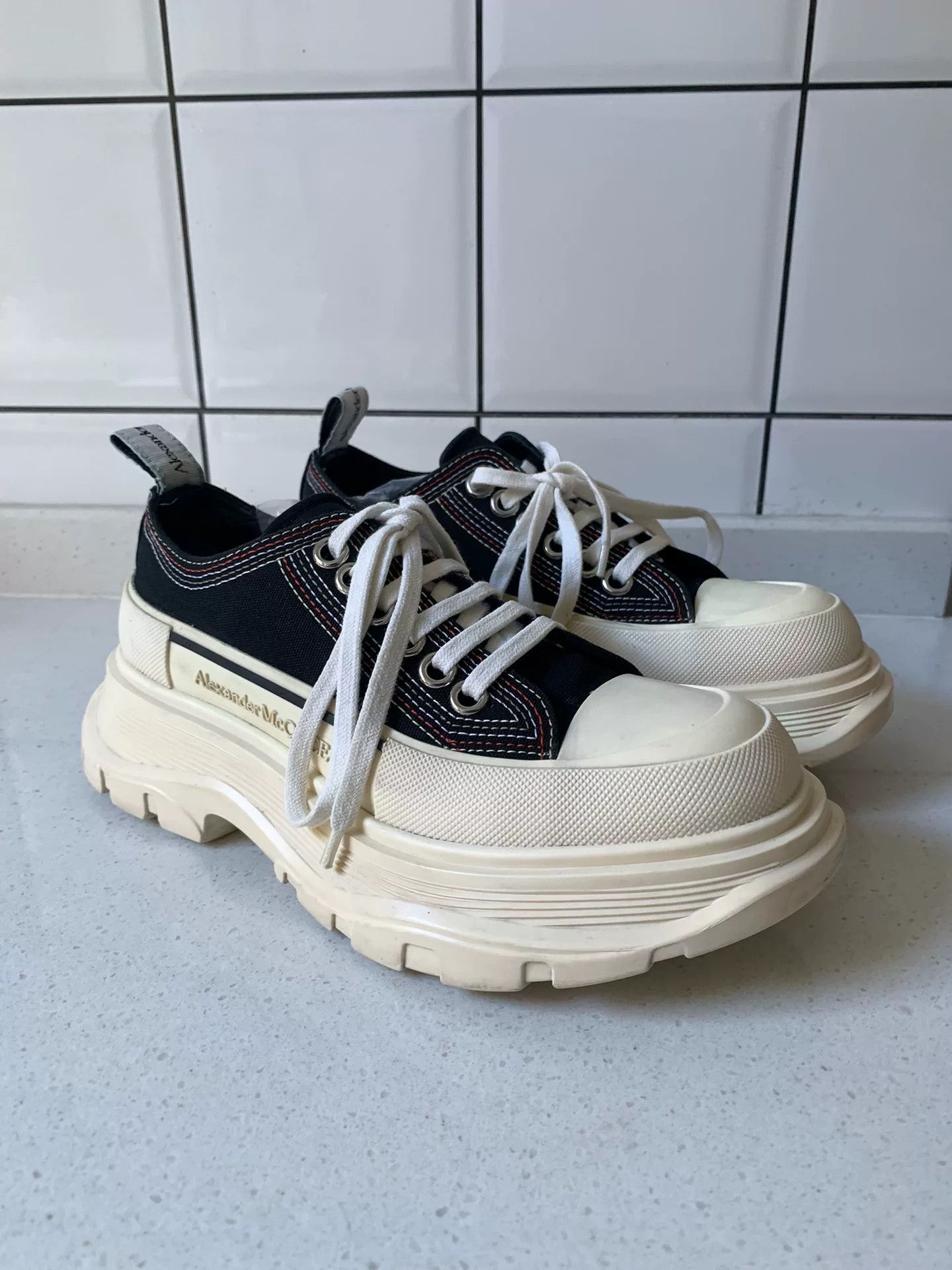 Alexander McQueen Alexander McQueen Tread Platform Shoes Size US 4 / IT 34 - 1 Thumbnail