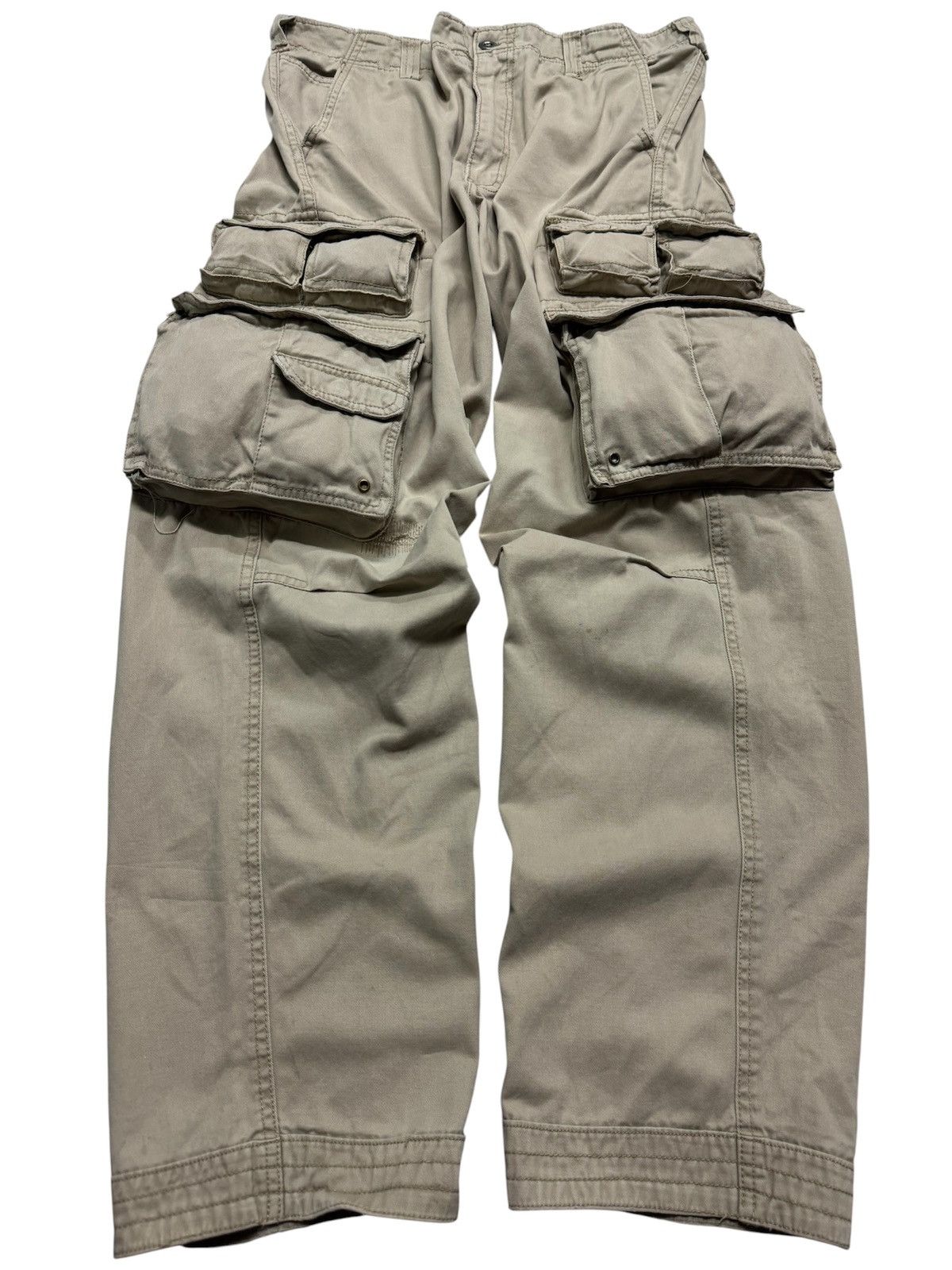 PPFM INSANE 3D POCKET VINTAGE USRN 95705 PLUGG CARGO DISTRESS Size US 34 / EU 50 - 3 Thumbnail