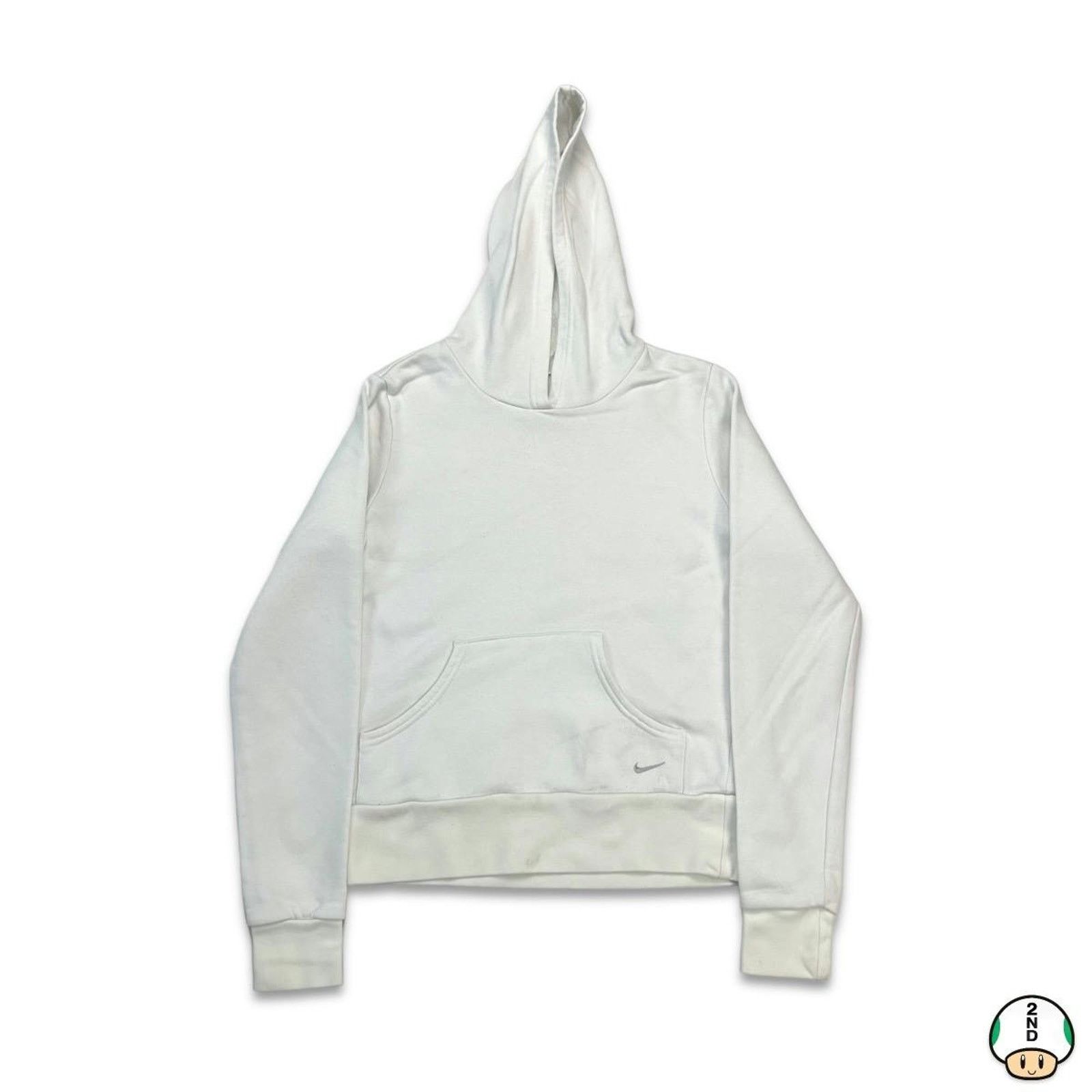 Nike × Vintage Nike Sportswear Hoodie XS Swoosh Pullover Hooded Sweatshirt Size XS / US 0-2 / IT 36-38 - 1 Thumbnail