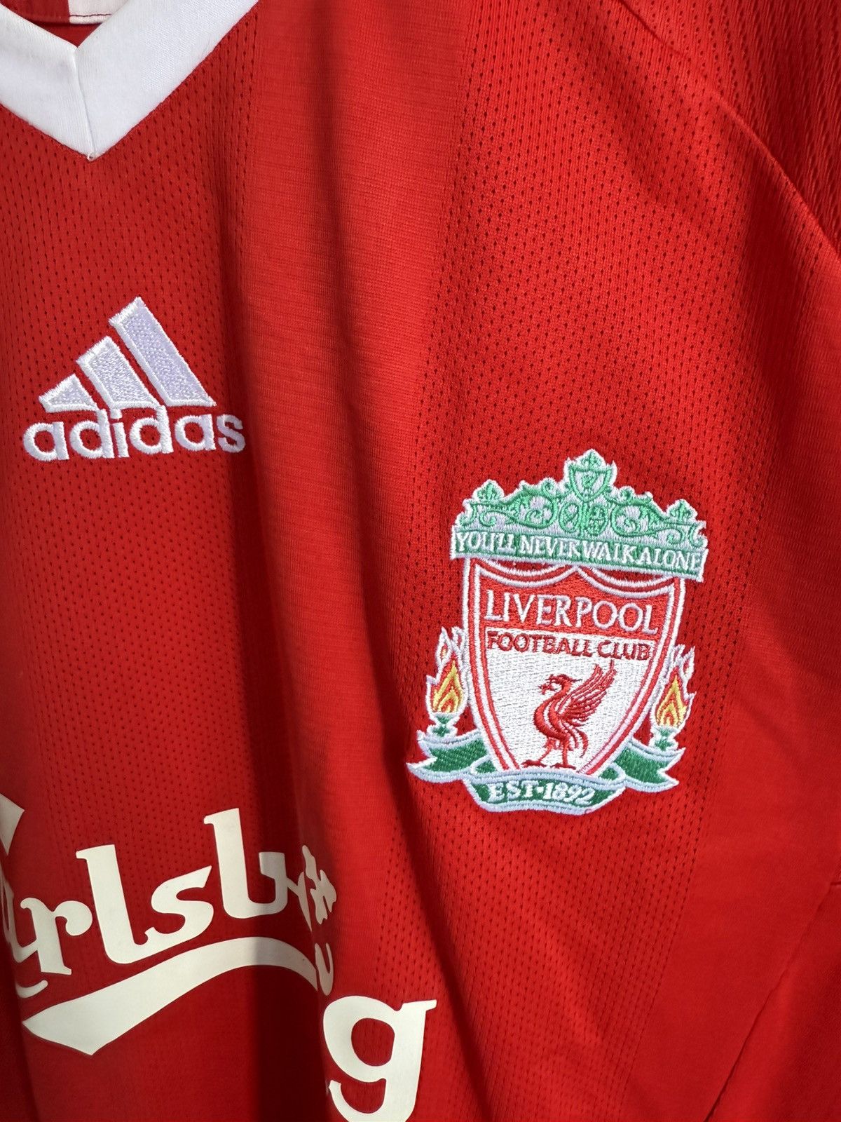 Adidas Liverpool Jersey 2008 Size US XL / EU 56 / 4 - 2 Thumbnail