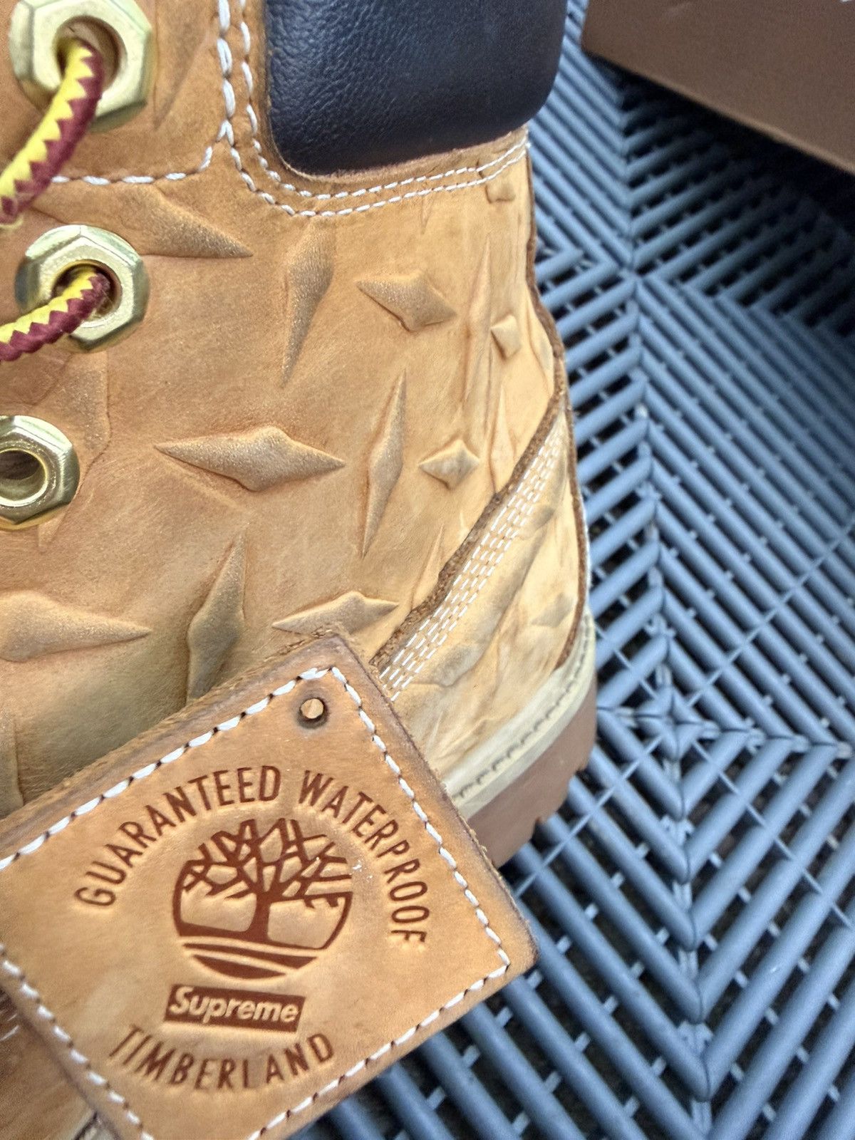 Supreme × Timberland Supreme Timberland "Diamond Plated" Boots Size US 10.5 / EU 43-44 - 14 Thumbnail