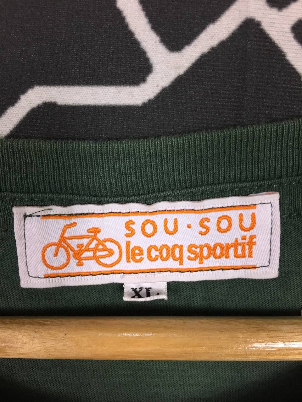 Le Coq Sportif × SOU SOU × Vintage Sou Sou X Le Coq Sportif Summer Collection SO-SU-U Tee Size US XL / EU 56 / 4 - 9 Thumbnail