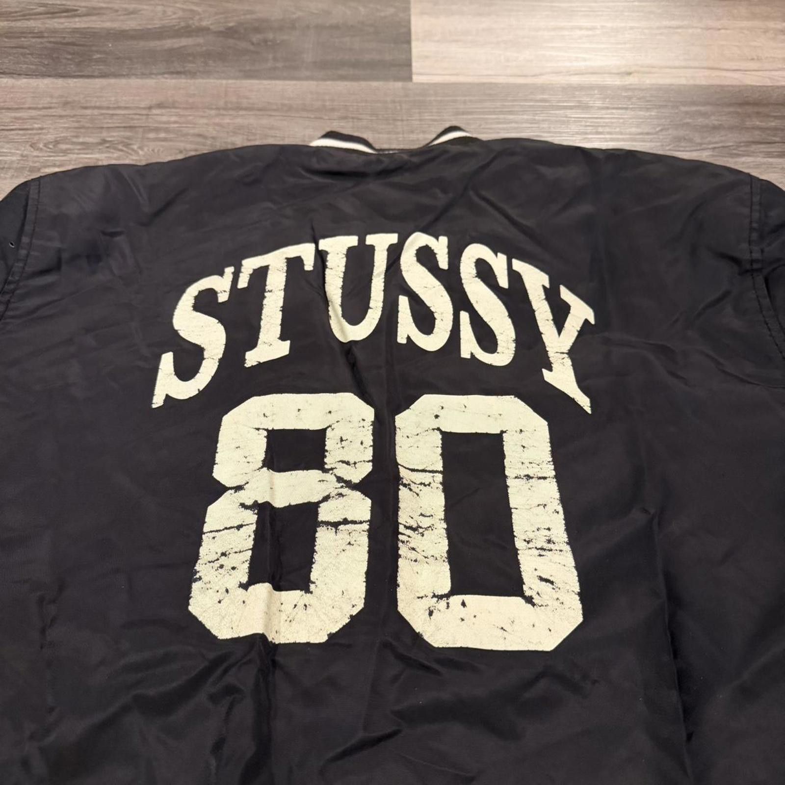 Stussy Vintage stussy bomber jacket XL 00s Size US XL / EU 56 / 4 - 4 Thumbnail