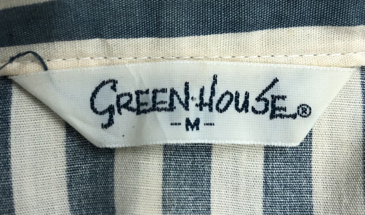 Vintage Green House Street Meeting Short Sleeve Shirt Button Up Size US L / EU 52-54 / 3 - 11 Thumbnail