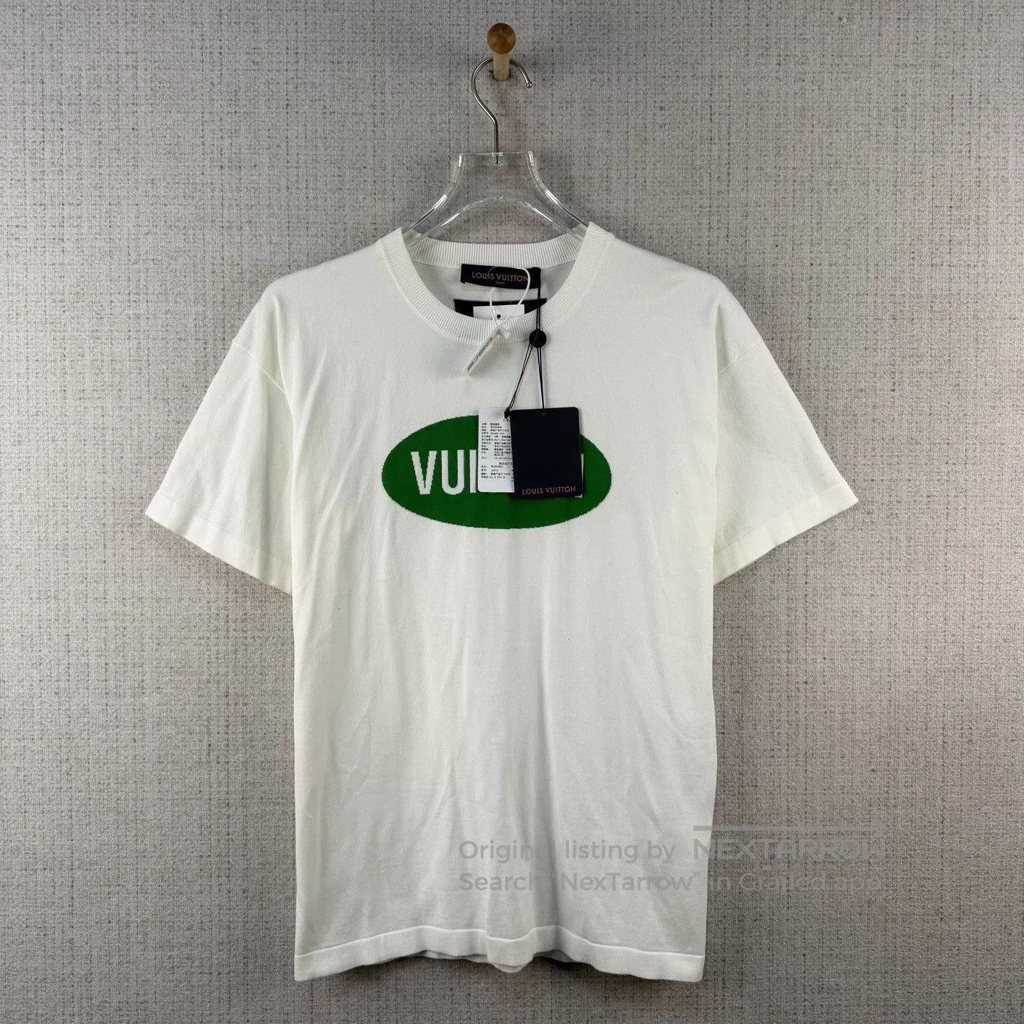 Louis Vuitton Louis Vuitton SS22 Letter Intarsia Knit Tee. Size XS / US 0-2 / IT 36-38 - 1 Thumbnail
