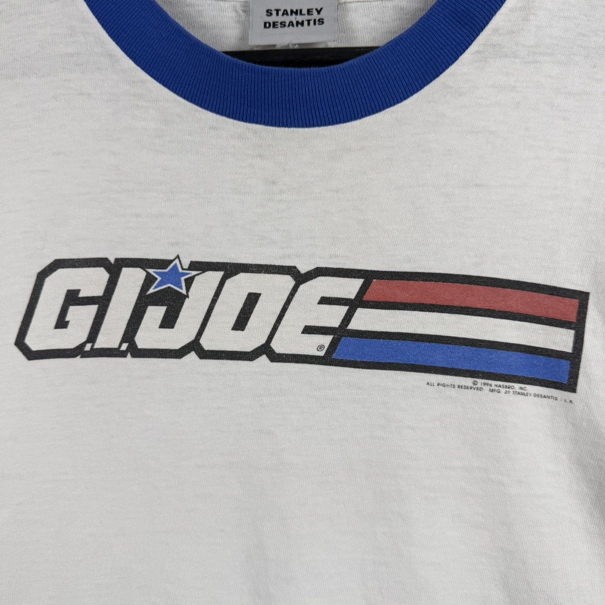 Vintage VTG 1996 G.I. JOE Ringer T-Shirt – Stanley DeSantis Size US M / EU 48-50 / 2 - 2 Thumbnail