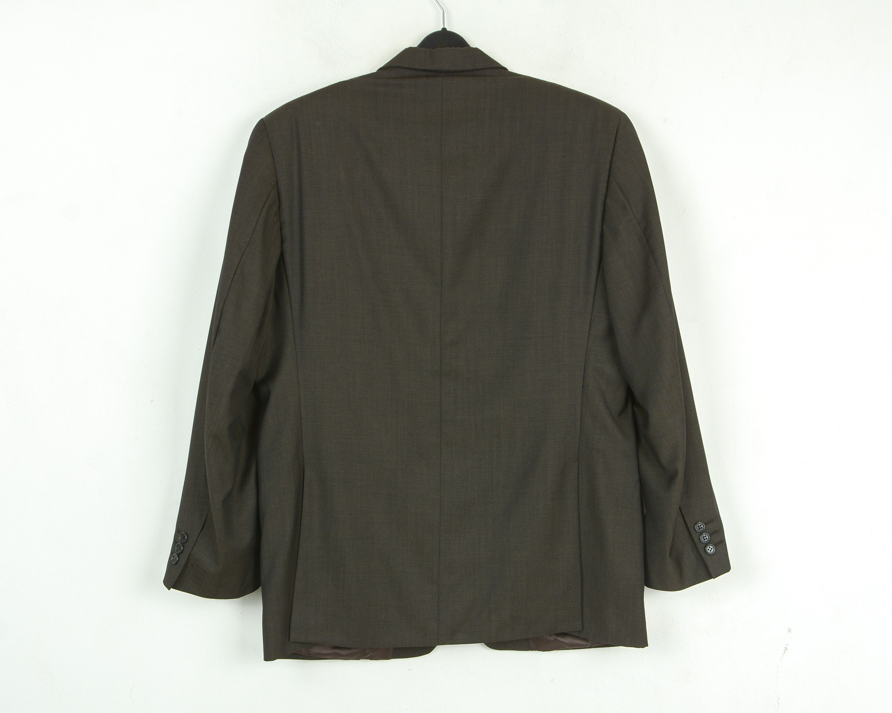 Corneliani Via Ardigo SUPER 100 Mens UK 42 US Blazer Wool L Jacket Coat Size 42R - 4 Thumbnail
