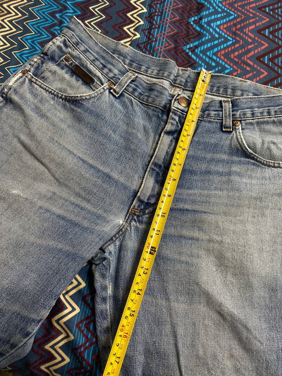 Vintage × Wrangler VINTAGE 90 WRANGLER MUDDY WASH STYLE DENIM Size US 34 / EU 50 - 11 Thumbnail