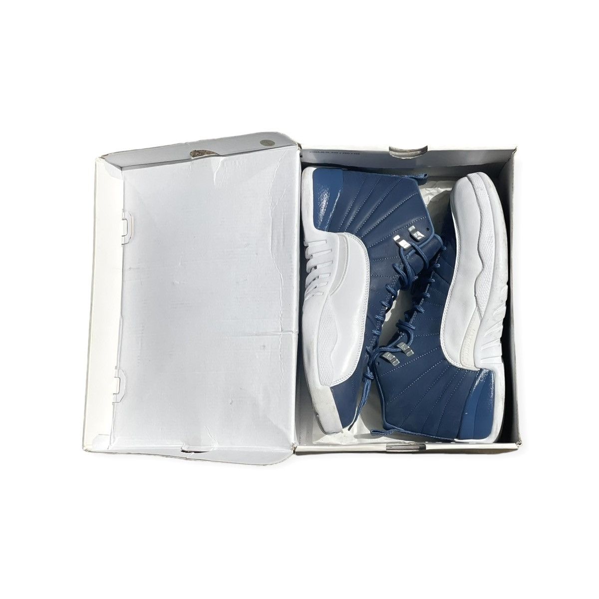 Jordan Brand Nike Air Jordan 12 Retro Indigo Sneakers Size US 11.5 / EU 44-45 - 2 Thumbnail