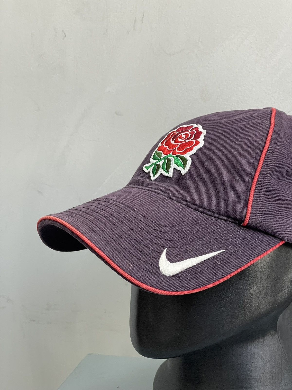 Other Vintage England rugby nike swoosh cap hat rare y2k Size ONE SIZE - 9 Thumbnail