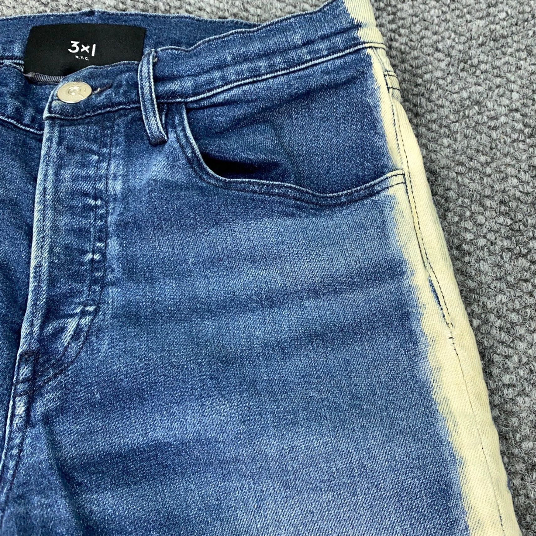3x1 3x1 NYC Womens Jeans Size 26 Blue Mid-Rise Stretch Denim 5-Pocket Regular Fit Size 28" / US 6 / IT 42 - 5 Thumbnail