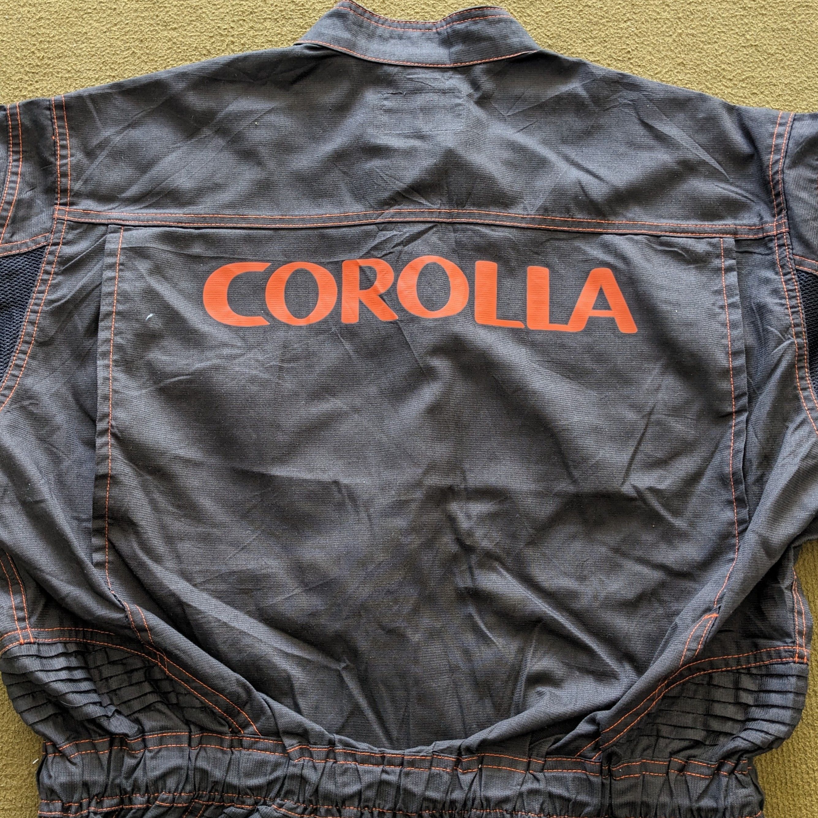 Vintage Vintage COROLLA Racing Coverall Workwear Jacket Size US L / EU 52-54 / 3 - 2 Thumbnail