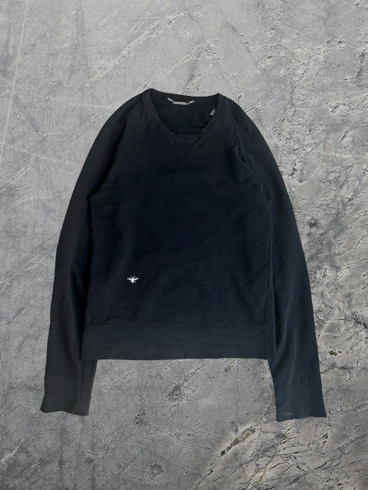 Dior × Hedi Slimane Dior AW04 VOTC Knitted Zip Sweater 2004