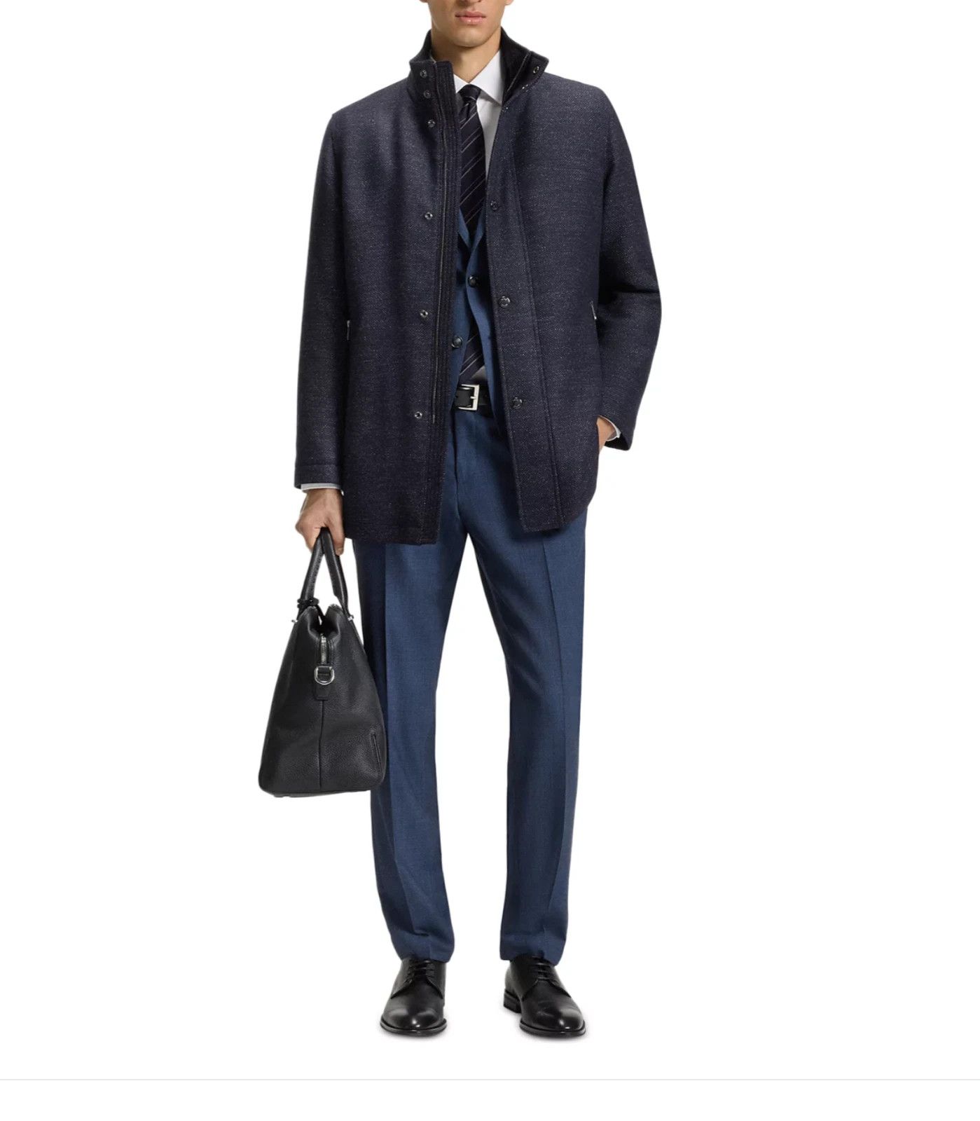 Hugo Boss Hugo Boss Camron Relaxed Fit Coat Size US XL / EU 56 / 4 - 1 Thumbnail