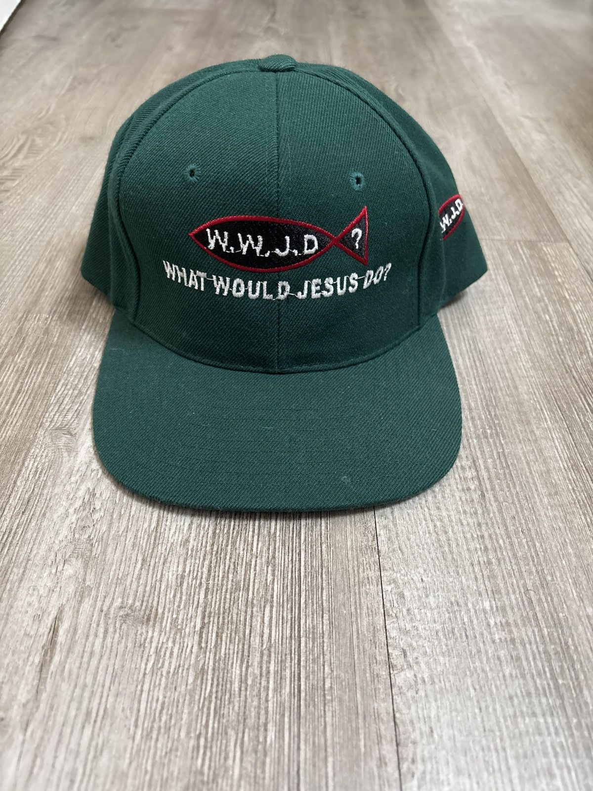 Vintage WWJD HAT Size ONE SIZE - 1 Preview