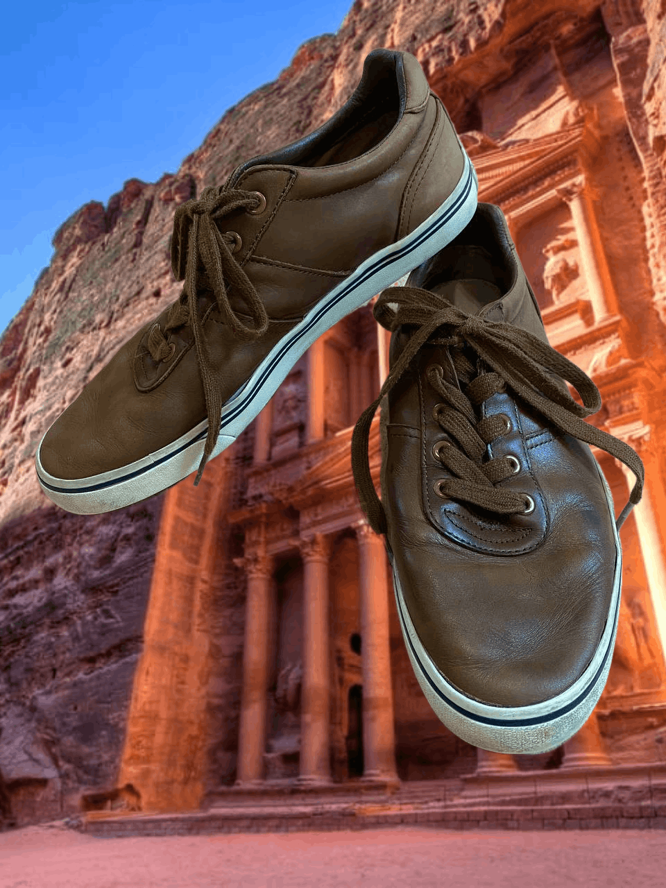 Polo Ralph Lauren Vintage Polo Ralph Lauren brown Low-Top Sneakears logo Size US 10 / EU 43 - 1 Thumbnail