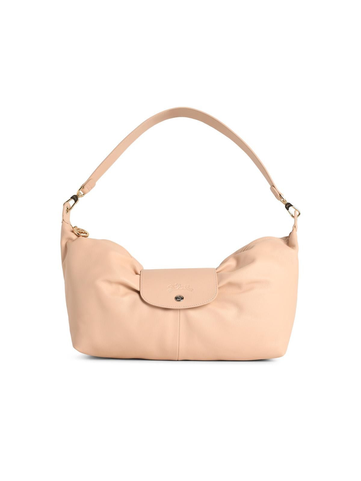 Longchamp LONGCHAMP 'Le Pliage Xtra Bow' Leather 'Crème' Shoulder Bag Size ONE SIZE - 1 Thumbnail