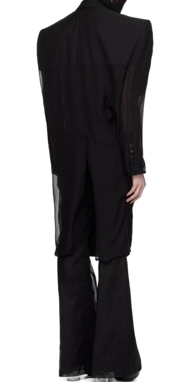 Rick Owens Rick Owens Black Fogtalin Coat Size US S / EU 44-46 / 1 - 5 Thumbnail