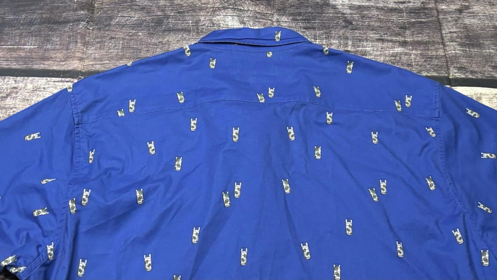 Bonobos Bonobos Shirt Mens XL Slim Fit Mojito All Over Print Button Size US XL / EU 56 / 4 - 6 Thumbnail