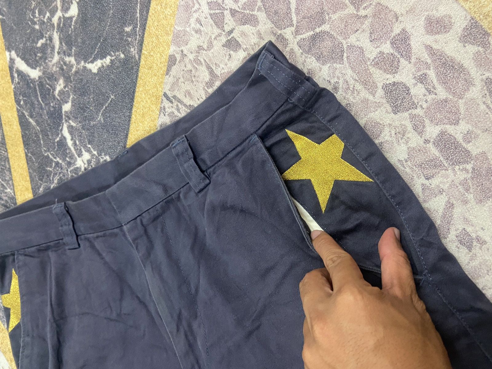 Japanese Brand × MasterPiece Shorts Pants MASTERPIECE STAR ⭐️ Size US 32 / EU 48 - 4 Thumbnail