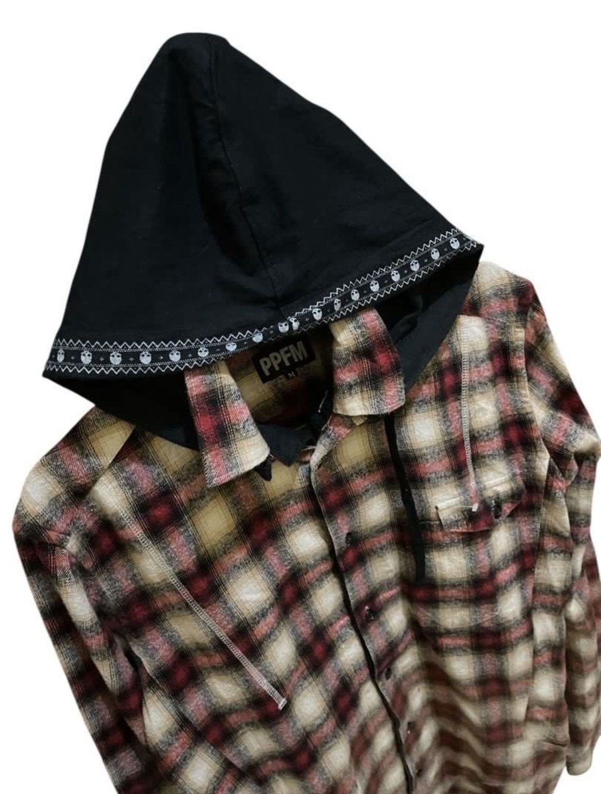 PPFM Ppfm Flannel Hoodie Size US M / EU 48-50 / 2 - 3 Thumbnail