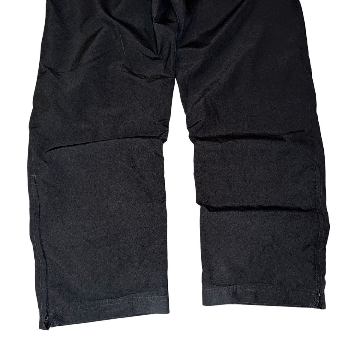 Nike BAGGY Y2K NIKE ATHLETIC BLACK/BLUE NYLON TRACK PANTS Size US 34 / EU 50 - 7 Thumbnail